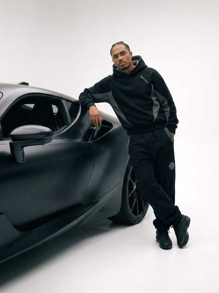 VONAN BLACK TRACKSUIT