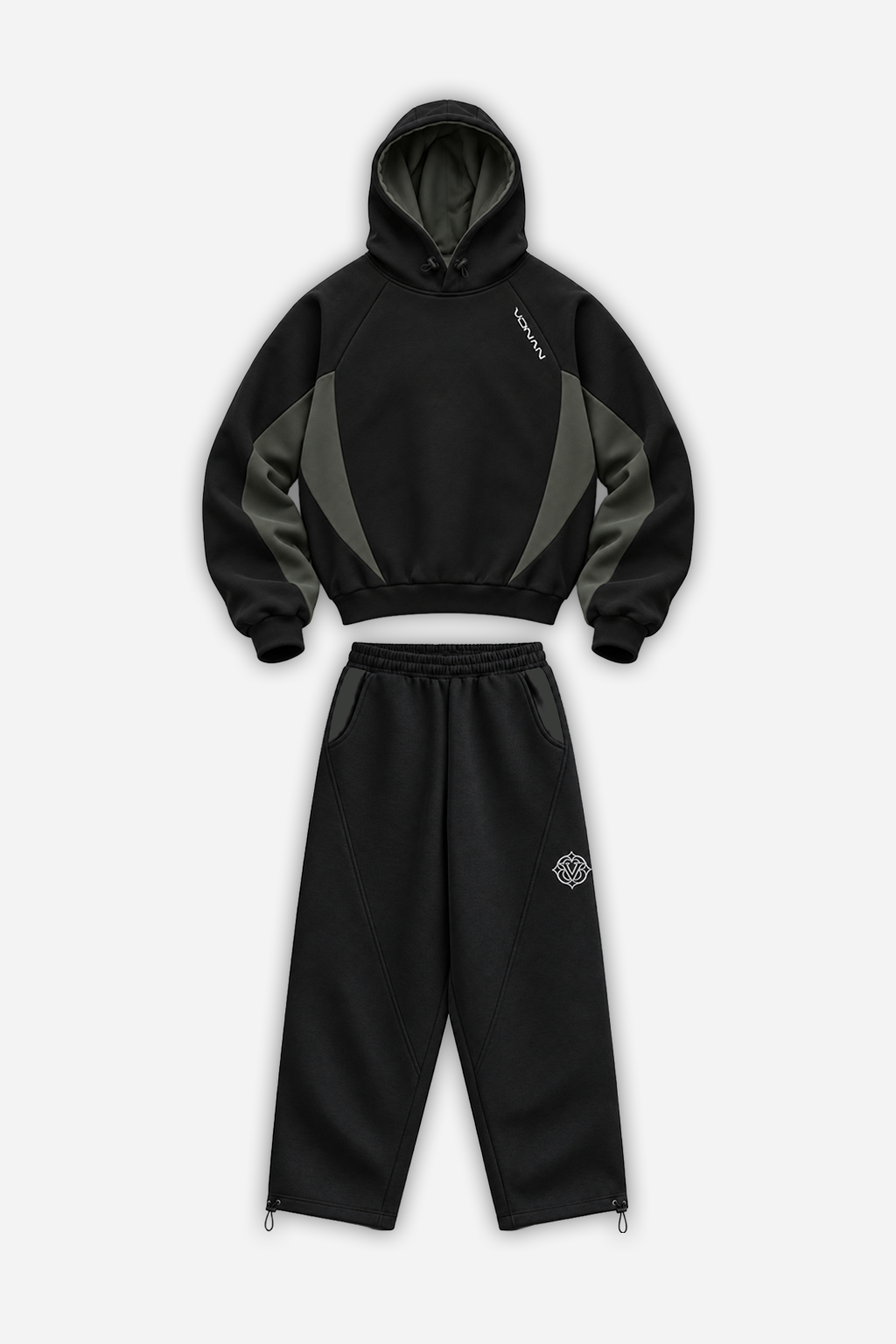 VONAN BLACK TRACKSUIT